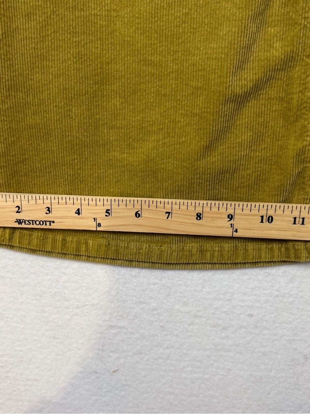Anthropologie PILCRO The Icon Low Rise Corduroy Chop Pocket Flare Jeans Sz 18W - Picture 10 of 10